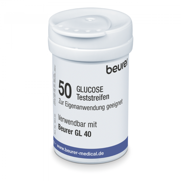 Blutzucker-Teststreifen für Beurer Blutzuckermessgerät Easy touse GL 40
