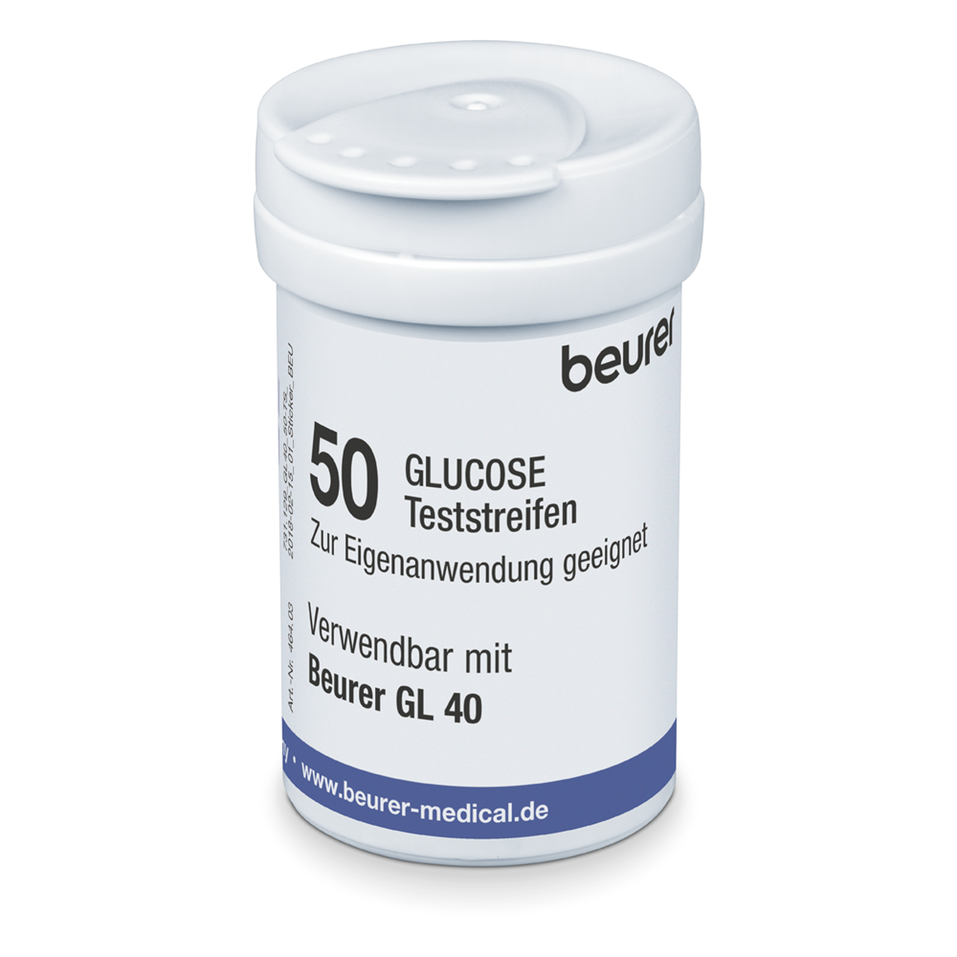 Blutzucker-Teststreifen für Beurer Blutzuckermessgerät Easy touse GL 40