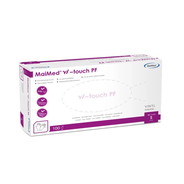 MaiMed vi-touch-PF Vinylhandschuhe