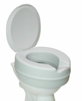 Toilettensitzerhöher +Soft« mit Hygiene-Deckel